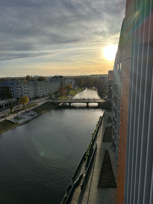 Apartament Jacuzzi Widok na rzekę MotławęGdańsk Jarmark Swiateczny