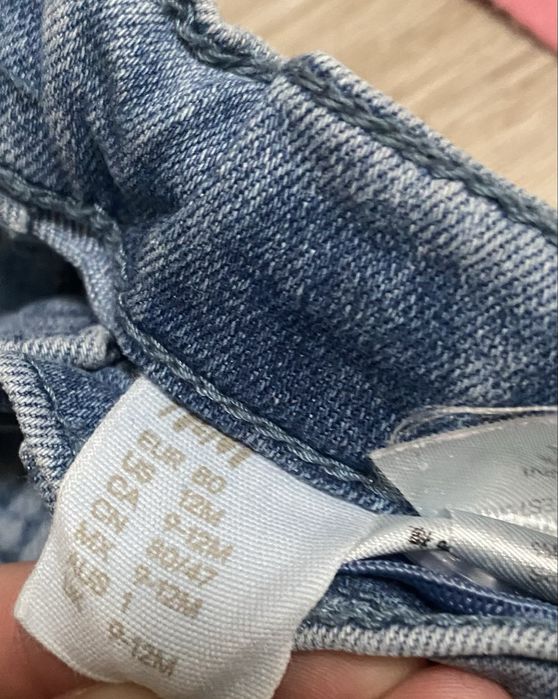 Zestaw dla dziecka r.80 H&M bluzka i jeansy