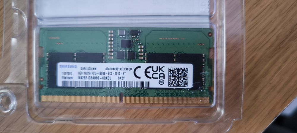 Samsung DDR5 8GB 4800Mhz