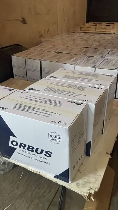 Гелеві акумулятори ORBUS 100 апер 200 апер