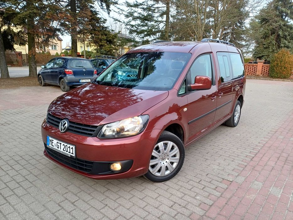 Vw Caddy Maxi 2,0 benzyna gaz mega zadbany