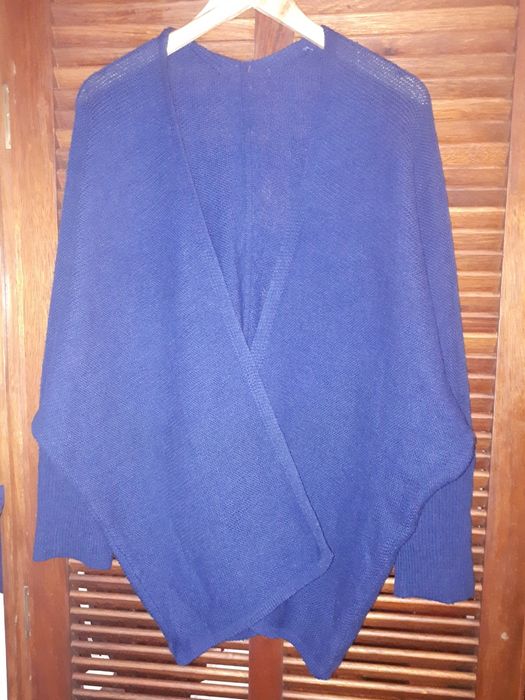 Cardigan/Casaco de malha azul Zara - L/XL
