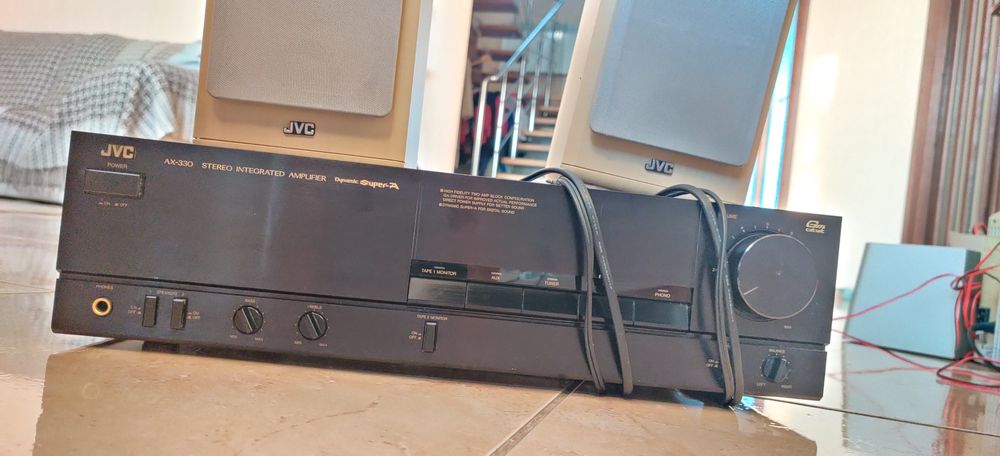 Заголовок: Стереопідсилювач JVC AX-330BK Dynamic Super-A | Ідеальний