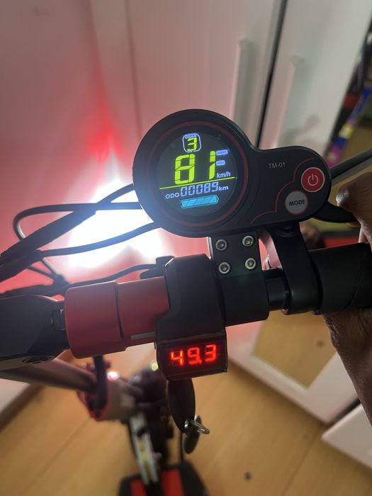 Trotinete Elétrica N3MAX 800W – Até 81 km/h | Com Banco Removível