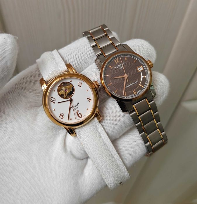 Жіночий годинник Tissot Powermatic 80 Titanium T087.207.55.297.00