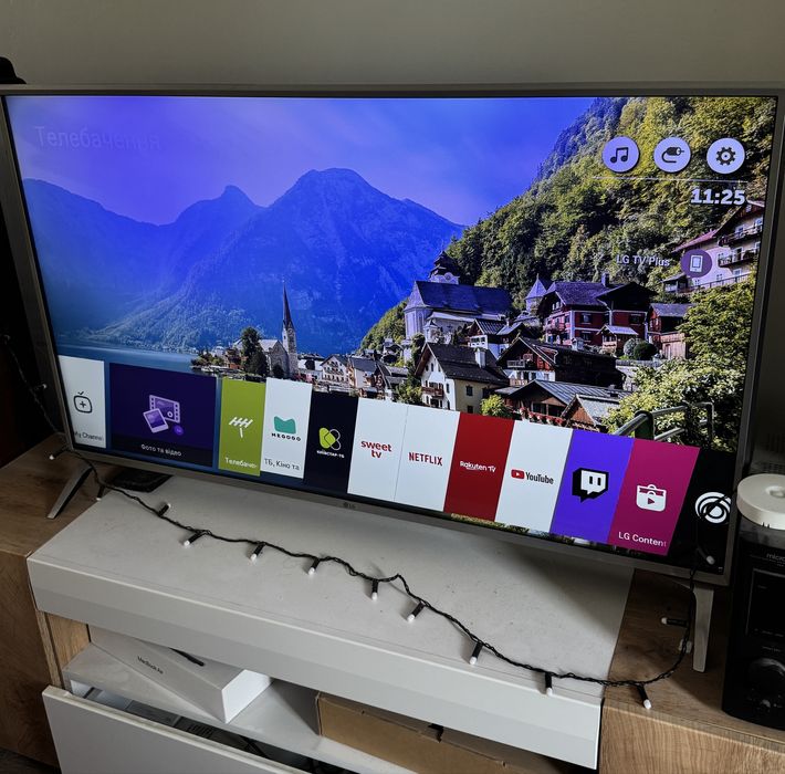 Телевізор LG 49UJ651V (4K, 2017) – під відновлення