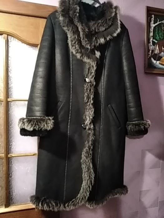 Дублянка Дубльонка Пальто зимове 50, 52 розмір