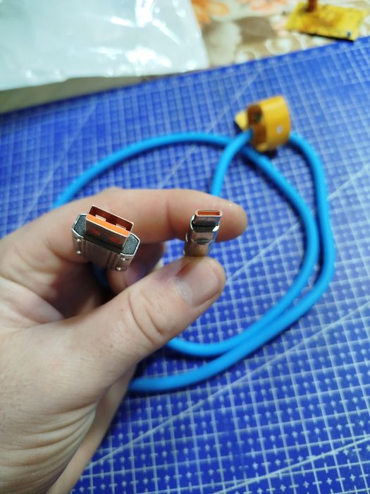 Кабель зарядки USB TupeC Силіконовий