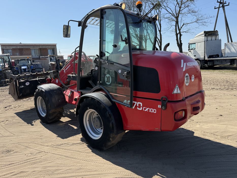 Ładowarka Weidemann 4070 CX100 Krokodyl + paleciak