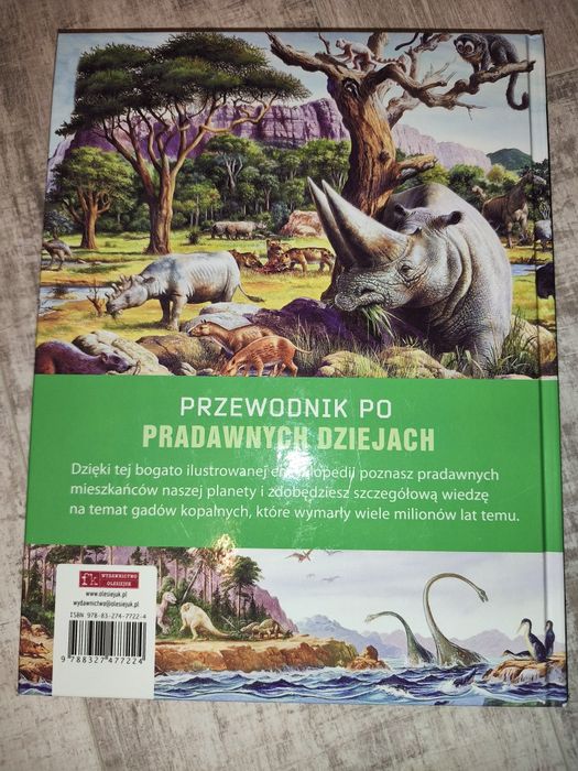 Encyklopedia dla dzieci dinozaury i życie prehistoryczne