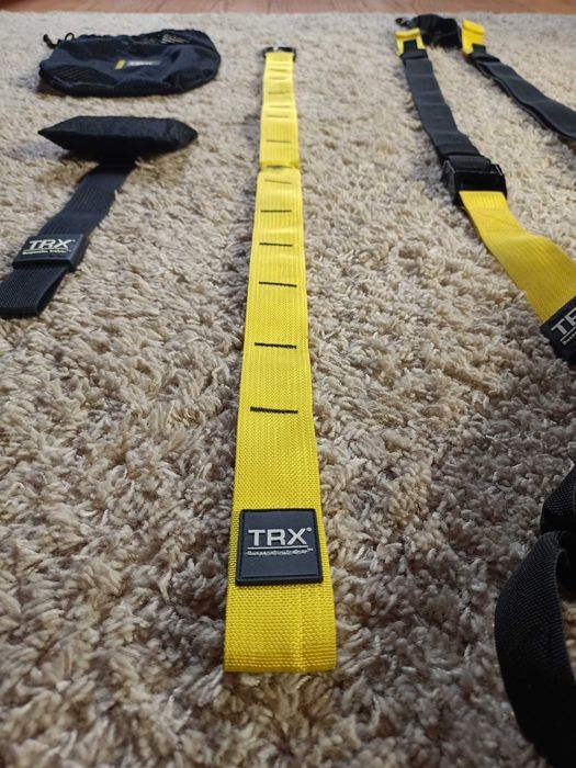 Zestaw taśm TRX czarno-żółty