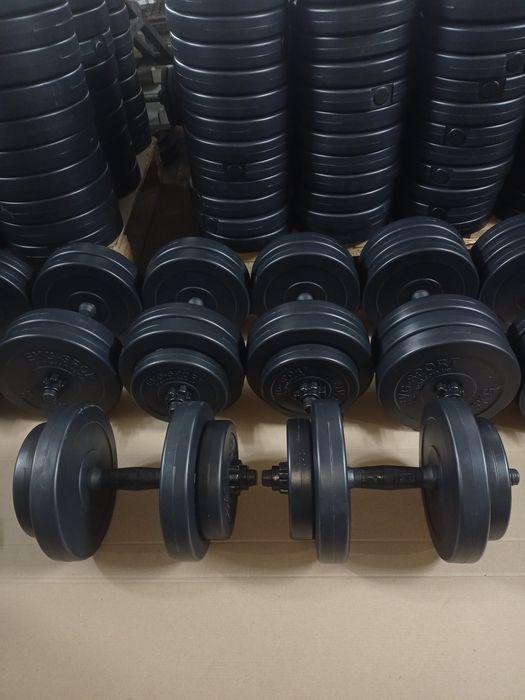 Гантели наборные по 8 кг , 10 кг , 12.5 кг , 15 кг , 17.5 кг , 20 кг р