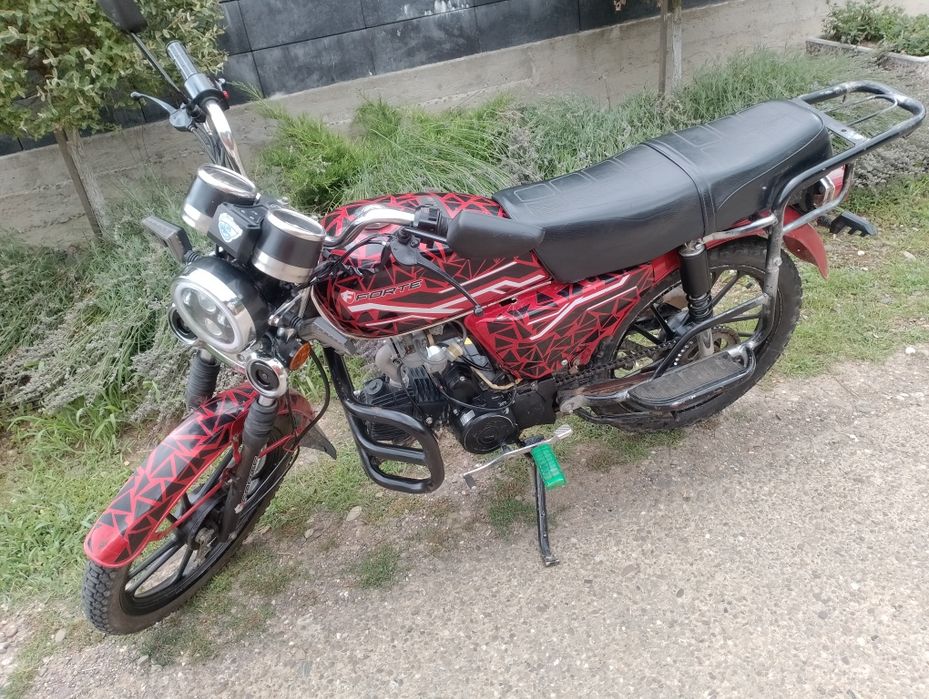 Forte 110 кубів червоні номера