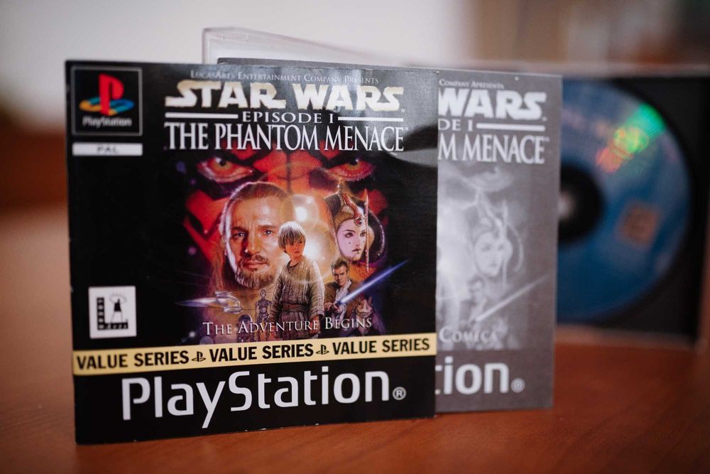 Jogo Original PlayStation One - Star Wars ep III (A Phantom Menace)