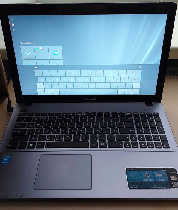 Ноутбук Asus X550CA-CJ296H с сенсорным дисплеем