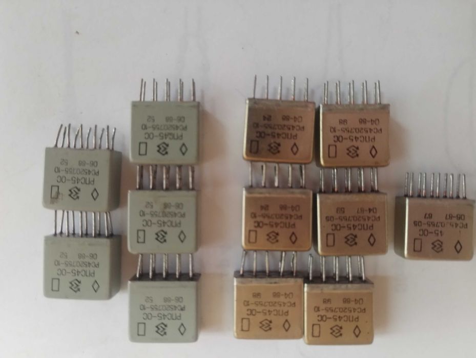 Реле РЭС 8, РЭС 10, РЭС 47, РЭС 60, РПС 45