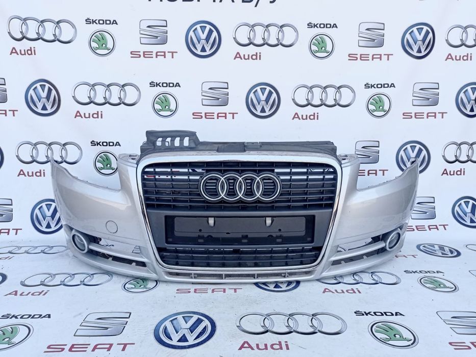 Капот фара телевізор радіатор вентилятор крило дифузор Audi A4 B7