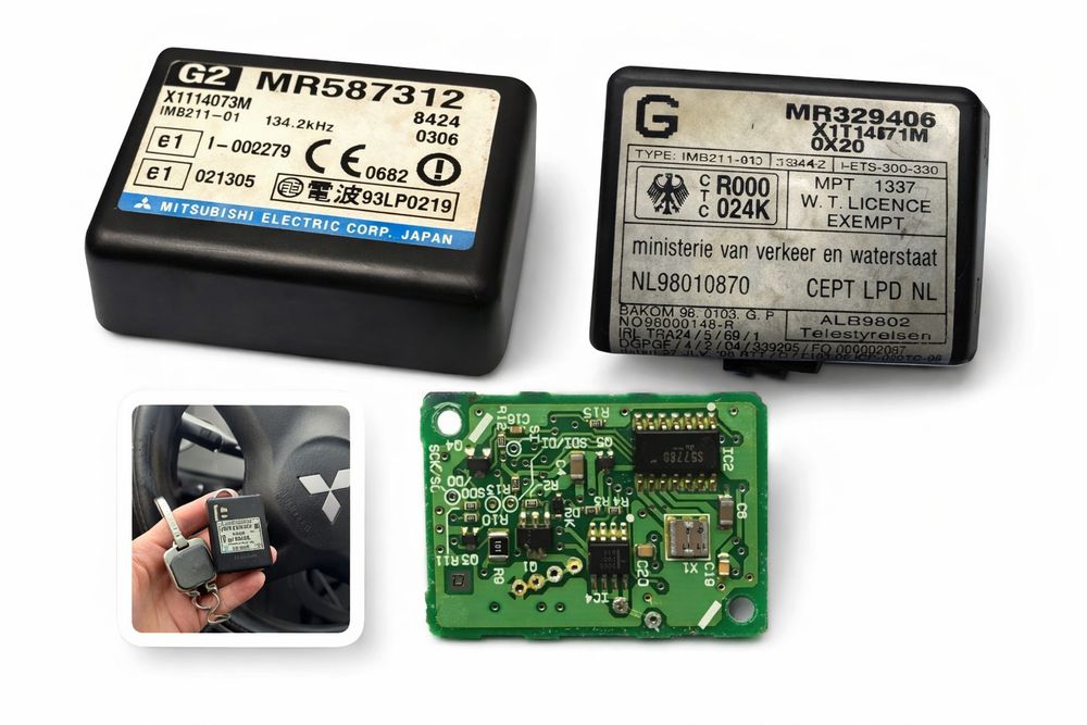 Ключ mitsubishi Eclipse Galant Lancer Pajero,