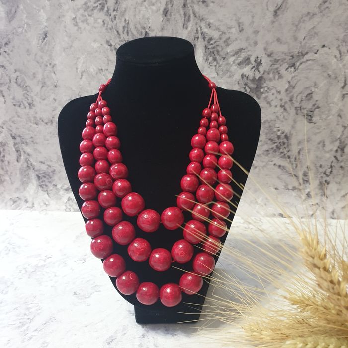 Бусы из дерева, намисто. АССОРТИМЕНТ