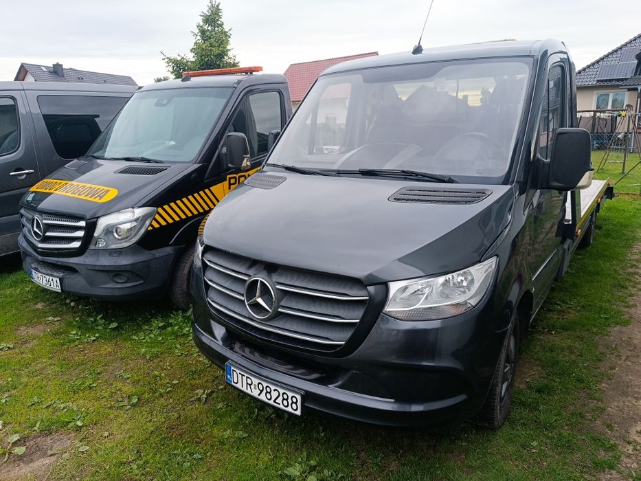 Sprinter 906/907 pomoc drogowa auto laweta 2.7 cdi hak3500 kg