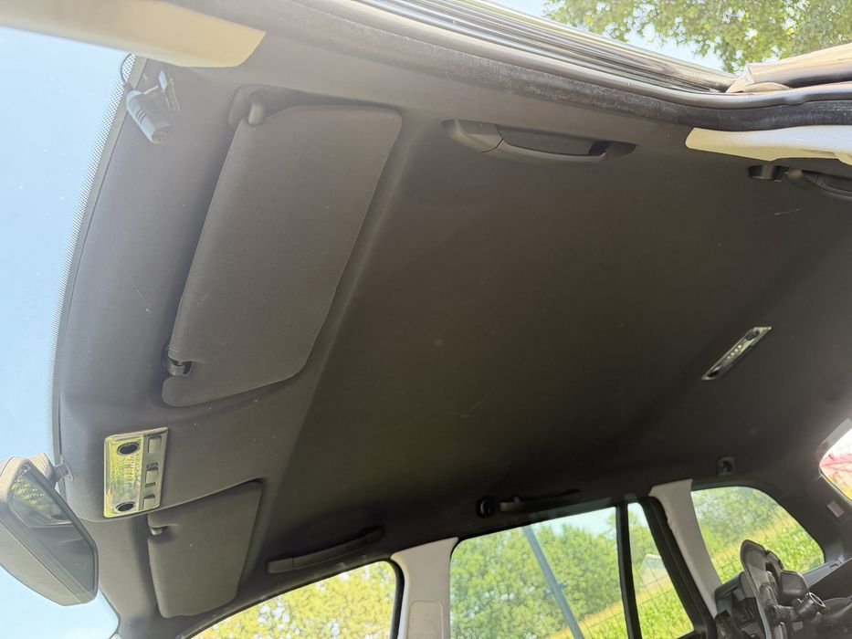 Czarny sufit podsufitka rączki daszki bmw e46 touring kombi