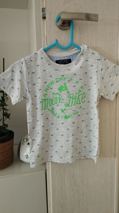 Zestaw T-shirtów koszulek dla chłopca Mayoral Next H&M r. 80-86 (8szt)