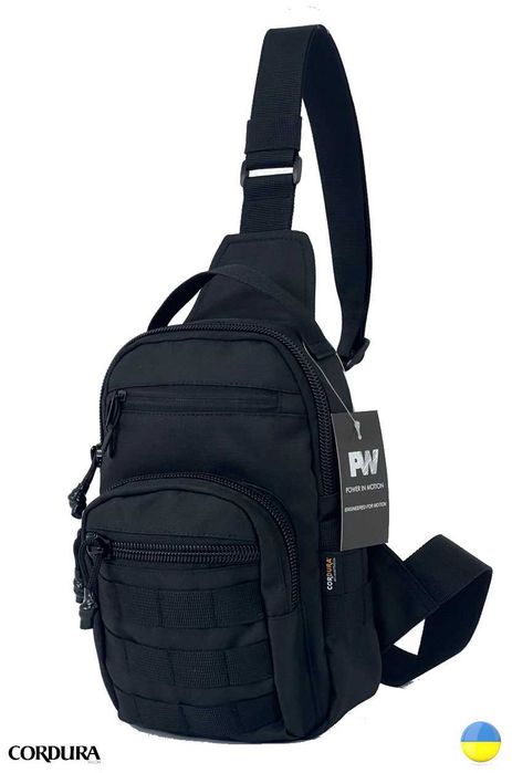 Слінг Power in Motion Black, cordura, 30×20×10 см (SLG-302010)