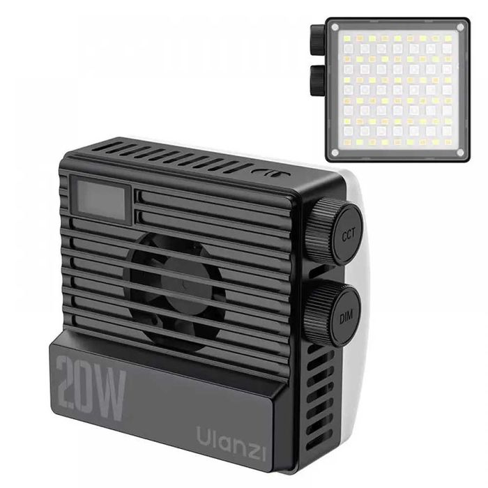 Накамерне світло Ulanzi LE20 RGB надпотужний 20Вт CRI 95+2500-9000K