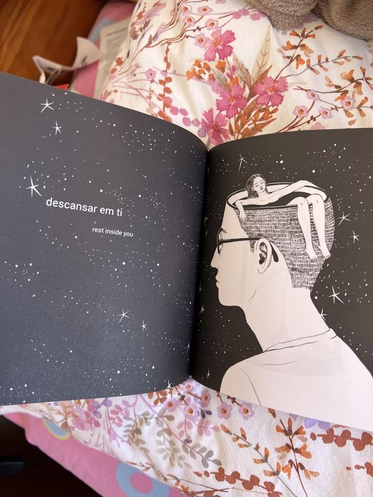 Livro / álbum “Noite de Estrelas Sonhos Inquietos”, de Henrique  Kim