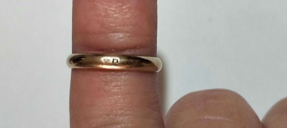 Aliança de ouro 19.2 k