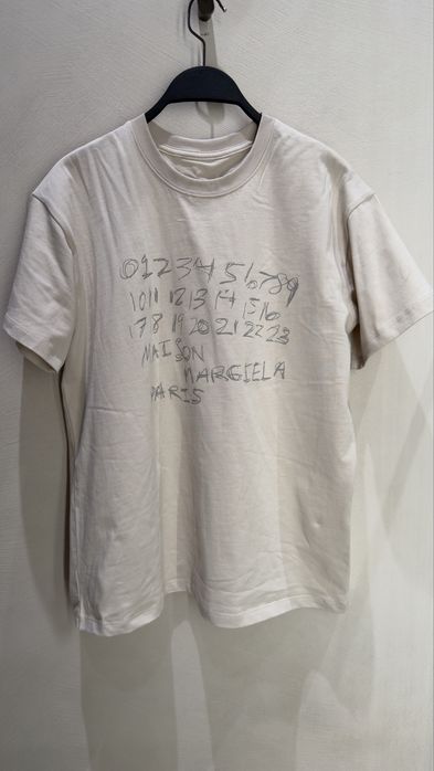Maison Margiela Numeric Logo T-Shirt  футболка