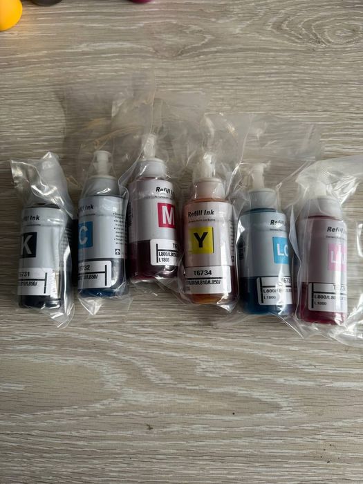 Чернила для epson L800,805,810,850,1800