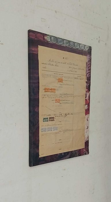 Salvador (Elvas) - Raro e Antigo Termo Matricula, Datado de 1915 / 18