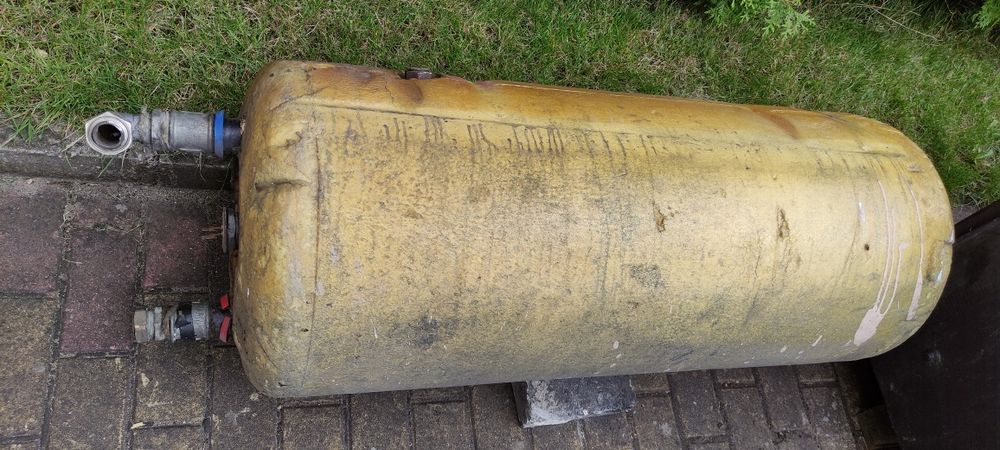 Bojler CO, 120 l z grzałką na prąd