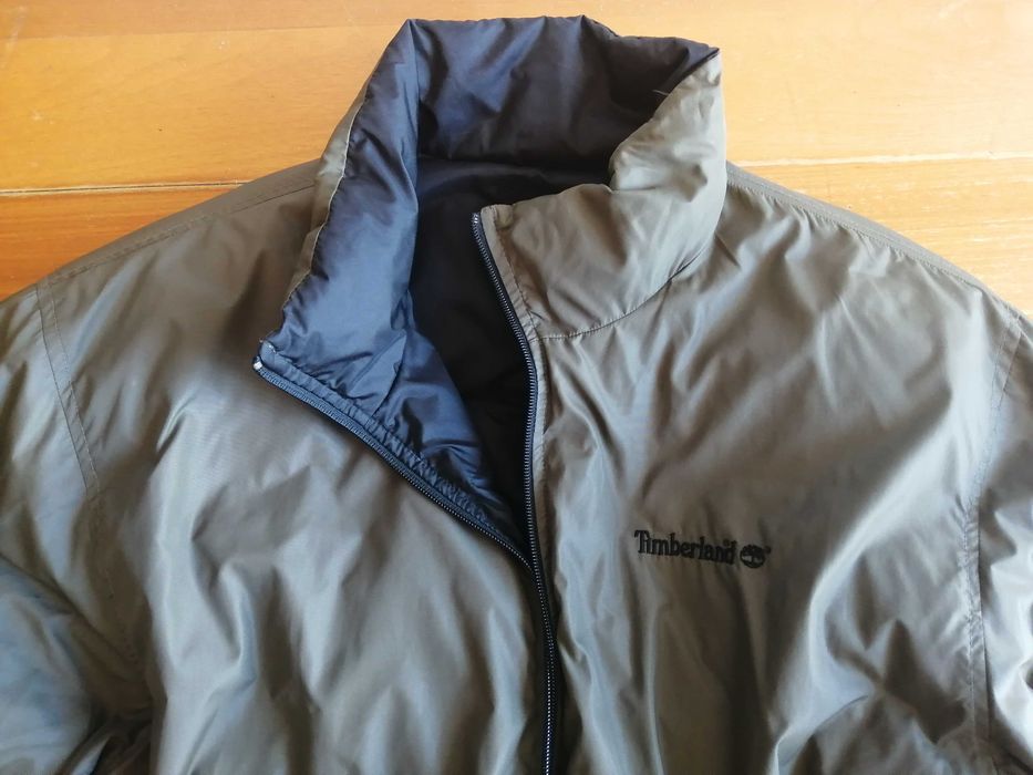 Timberland RARO impermeável reversível Verde Tropa e Preto
