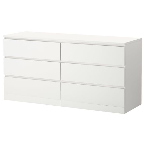 Komoda malm IKEA biała 160×76