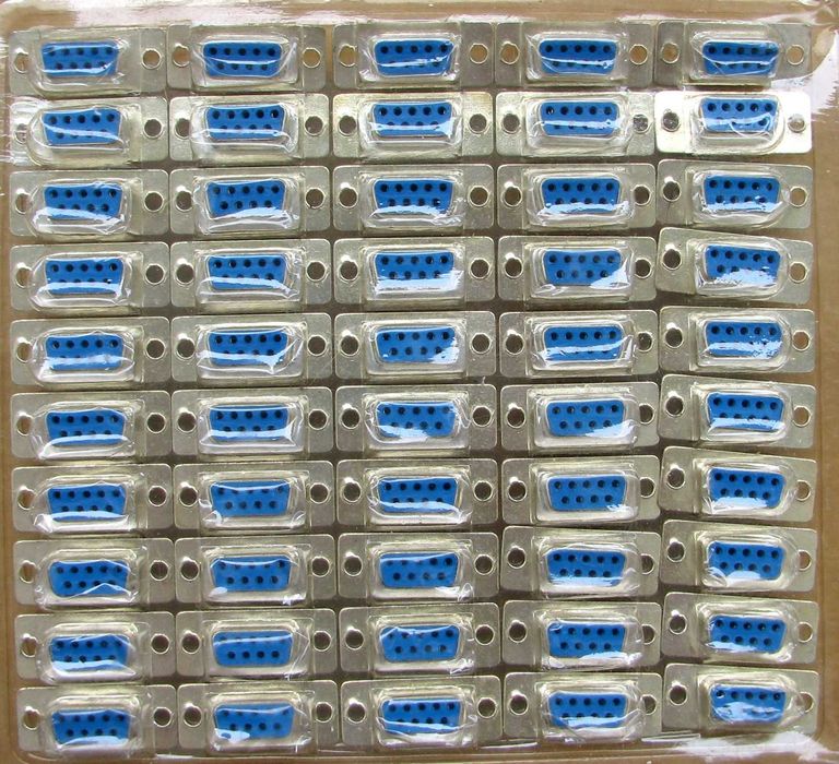 DB 9 Gniazdo żeńskie D-SUB 9 - 10szt.