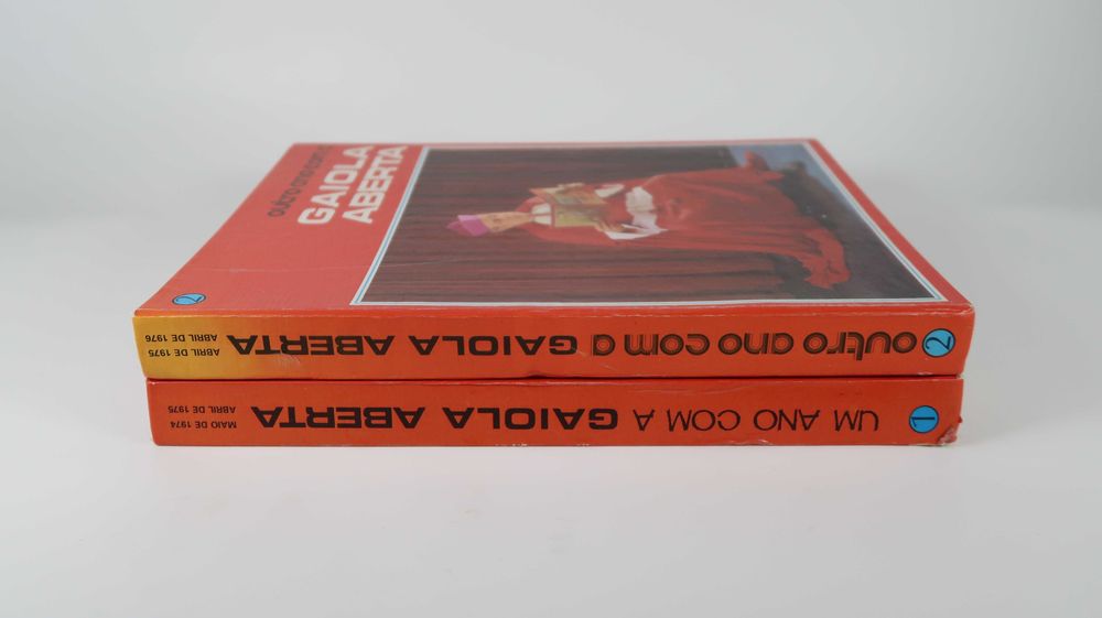 Gaiola Aberta - José Vilhena Volumes I e II (30 revistas)