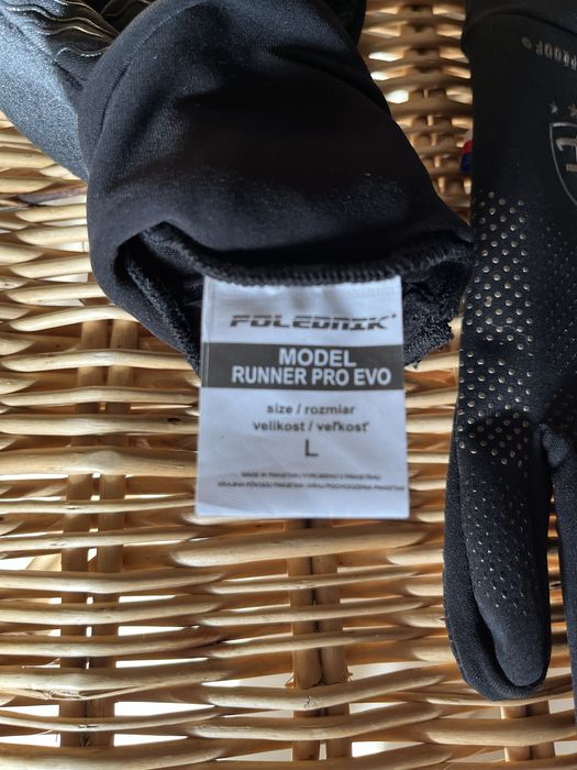 Nowe! Rekawiczki Polednik Runner Pro Evo rozmiar L