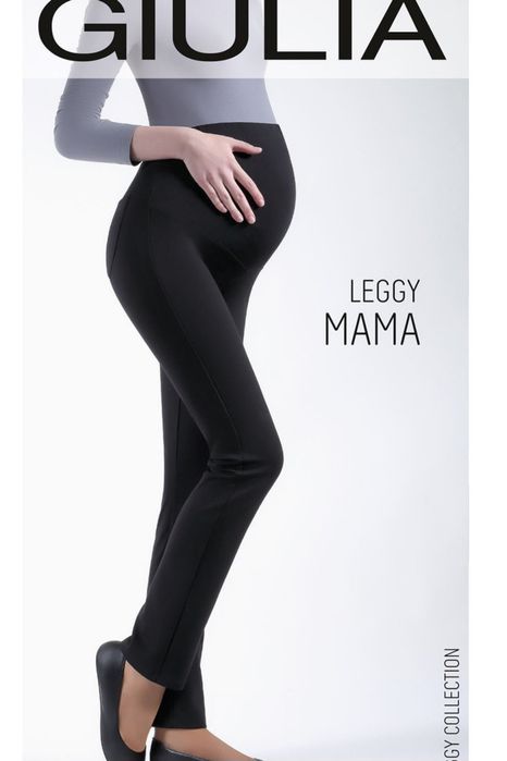 Легінси-штани для вагітних Giulia Leggy Mama 1 L/XL Чорні