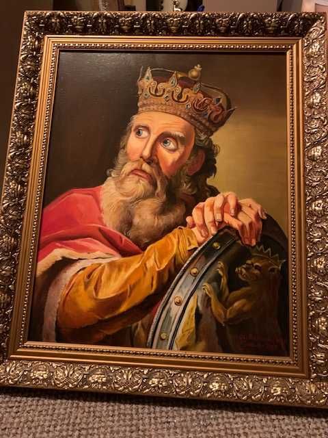 Obraz Król Kazimierz Wielki