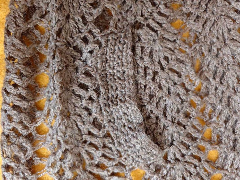 Пончо ручная работа эксклюзив