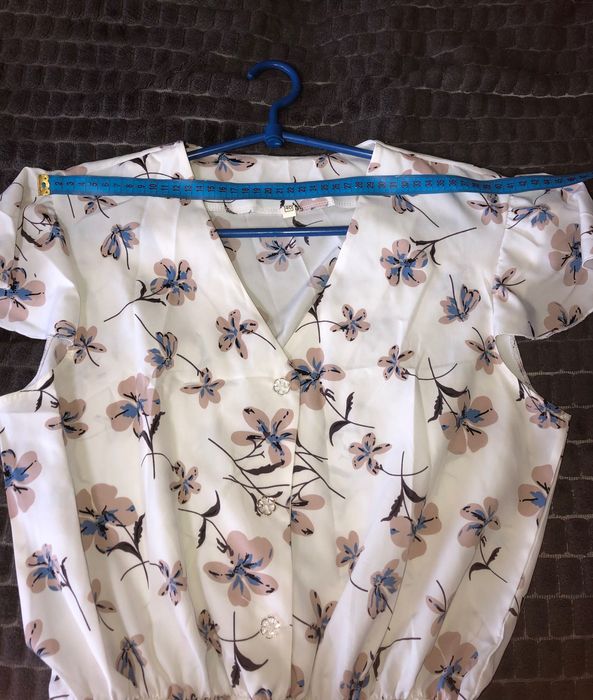 Легесенька літня сукня з поясом , розмір 46, підійде на М/L