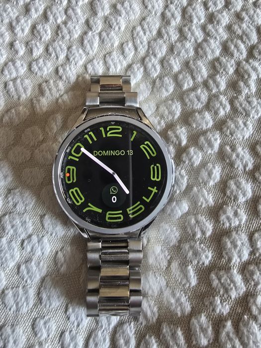 Samsung watch classic 6 com várias  pulseiras