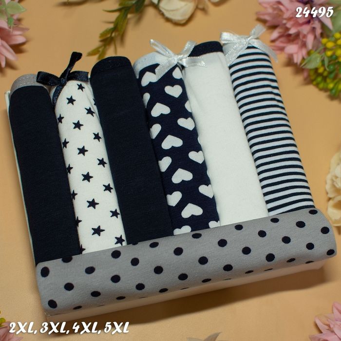 Женские трусики трусы неделька 7шт. Турция Николетта. S-5xl