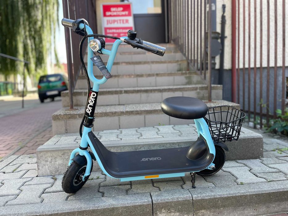 ENERO hulajnoga elektryczna Asiento JUNIOR dla dzieci - jasnoniebieski