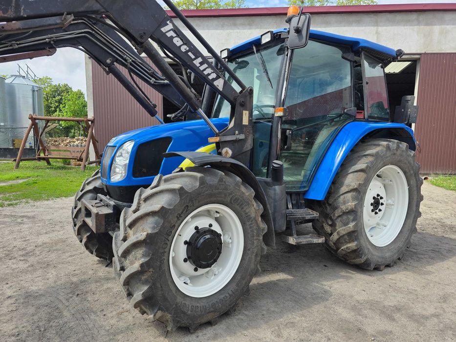 New Holland TL90A z ładowaczem czołowym 2008r. TL100, Case JX 90 JXU 100