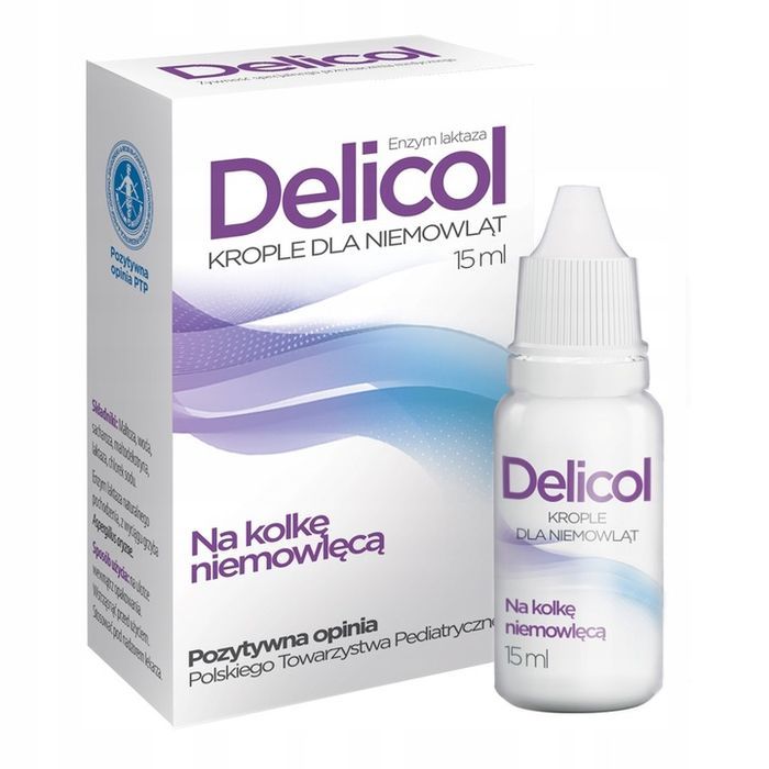 DELICOL na kolkę niemowlęcą krople 15 ml