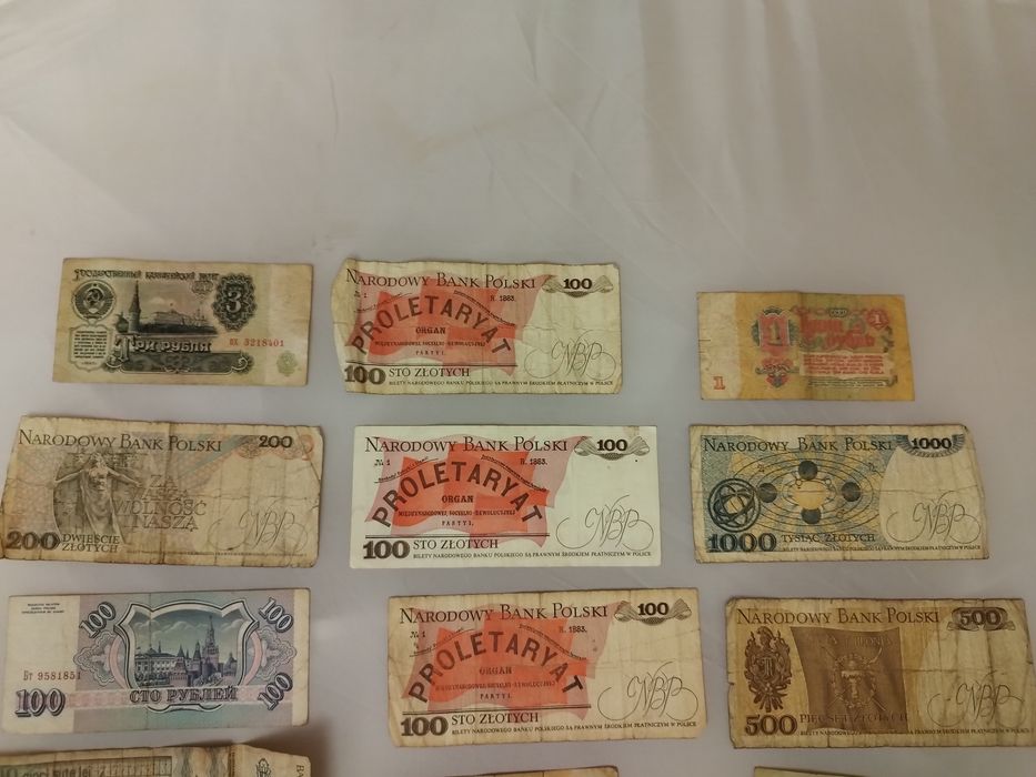 Stare banknoty PRL