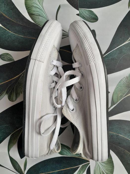 Niskie trampki turkusowe converse Conversy